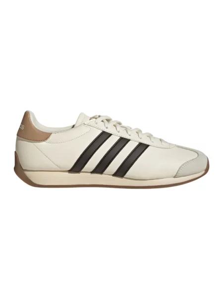 Sneakersy Adidas Cloudfoam skórzane beżowe