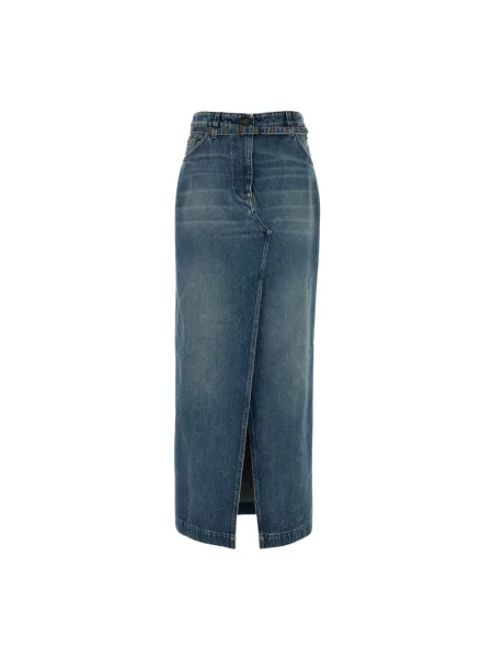 Spódnica Dries Van Noten niebieska