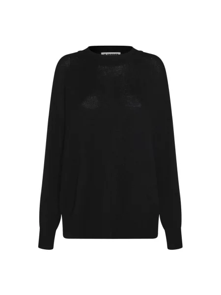 Bluza Jil Sander z kaszmiru czarna
