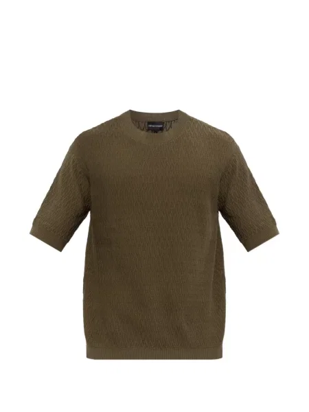 Scurt tricou Emporio Armani verde