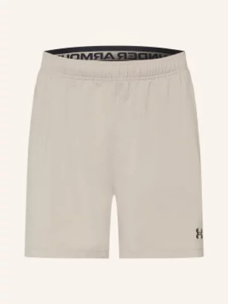 Under Armour Tréninkové Šortky Ua Vanish Woven světle hnědá černá