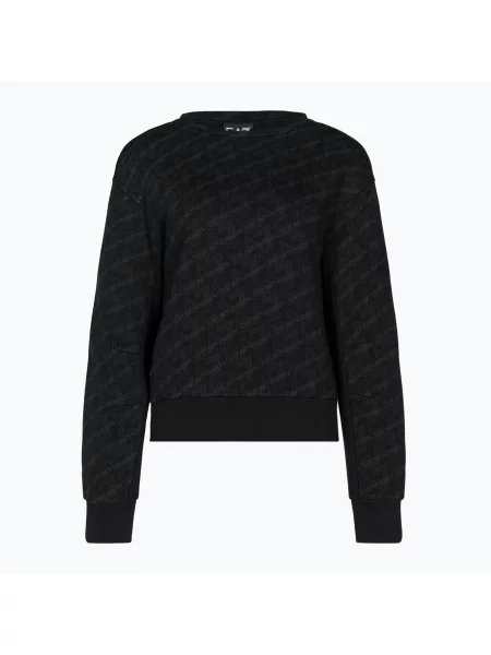 Mikina Emporio Armani Train Graphics Series T-Top black/logo tone tone černá