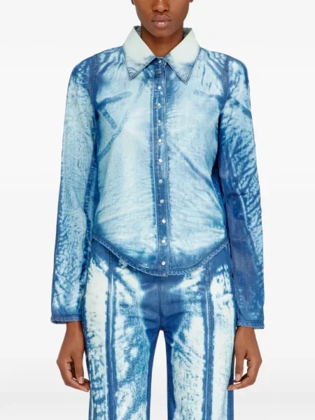 Koszula dżinsowa Diesel niebieski