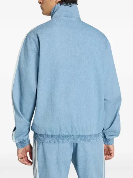 Tricou Adidas cu decolteu în V albastru