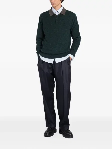 Pantaloni Paul Smith cu buline albastru