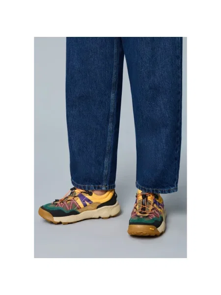 Sneakersy Flower Mountain zamszowe w kwiatki