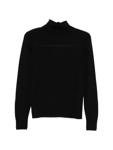 Pulover Seventy de lână negru