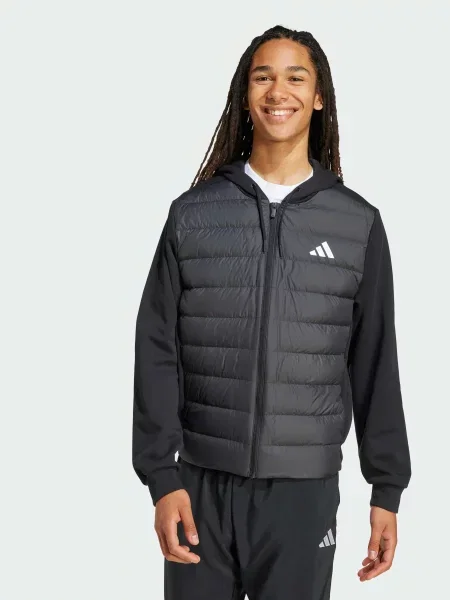 Пуховик adidas перероблений чорний
