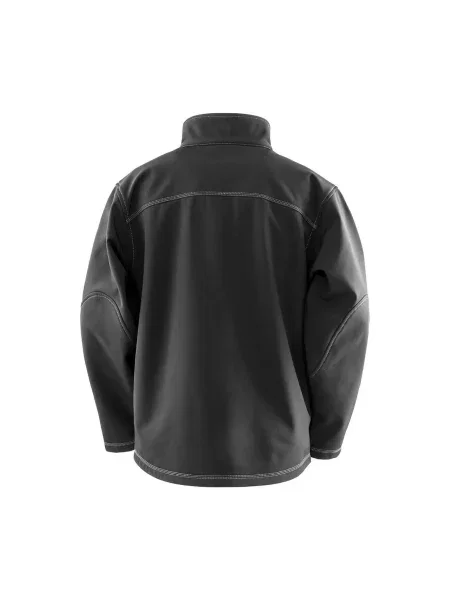 Kurtka softshell z potrójnym szwem Result czarna