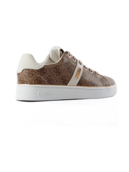 Guess sneakersy BRITZ FLFBTZ beżowy