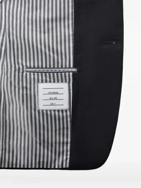 Sacou Thom Browne de lână clasic negru