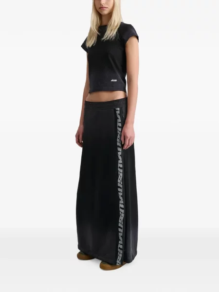 Fusta maxi Alis cu imagine negru