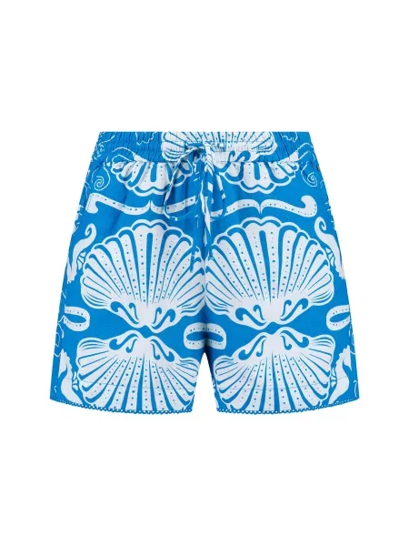 Shiwi Pantaloni Misha azur alb