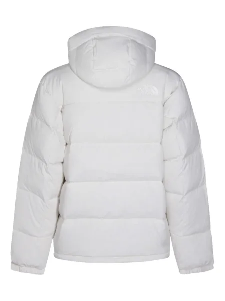 Geacă The North Face cu glugă alb