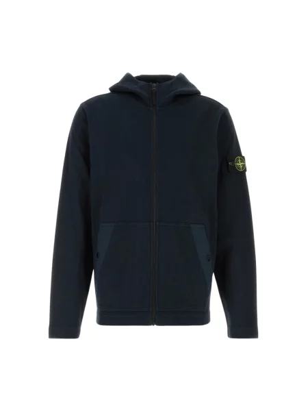 Kardigan Stone Island z kamieniami niebieski