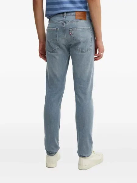 Retro lepršave traperice Levi's® lepršave s izlizanim efektom plava