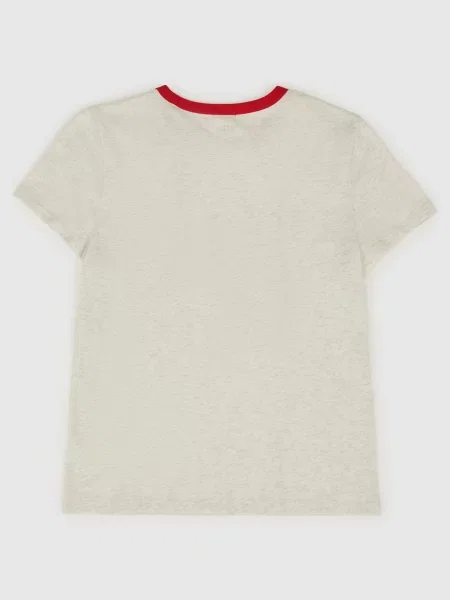 GAP T-shirt with logo szara