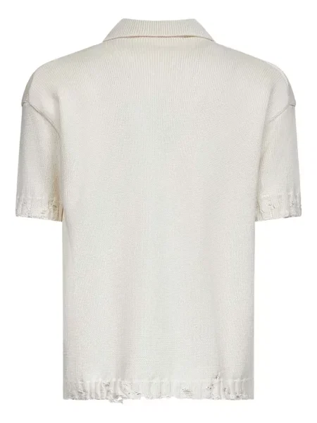 Tricou polo Marni cu broderie