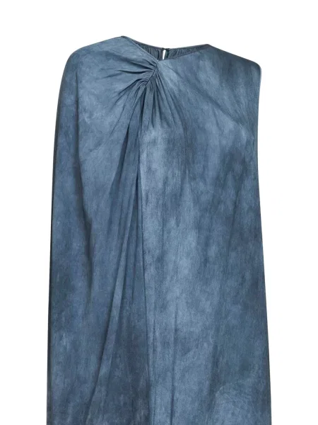 Rochie Uma Wang asimetrică drapată albastru