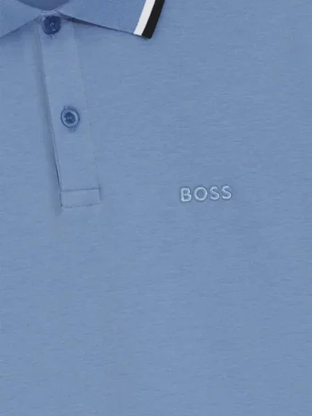 Поло Boss блакитне