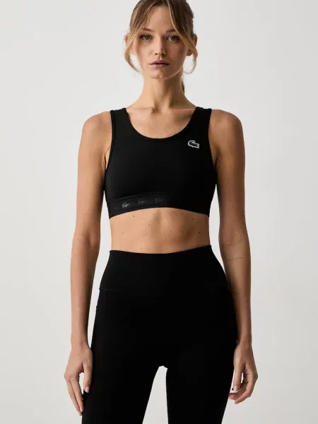 Lacoste sportovní podprsenka černá