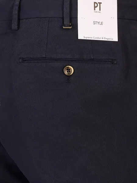 Pantaloni Pt Torino albastru