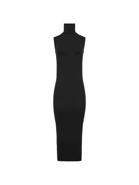 Rochie midi Wolford fără mâneci negru