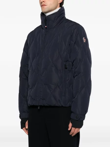 Matlasat geacă Moncler Grenoble albastru