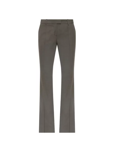 Pantaloni The Attico evazate gri