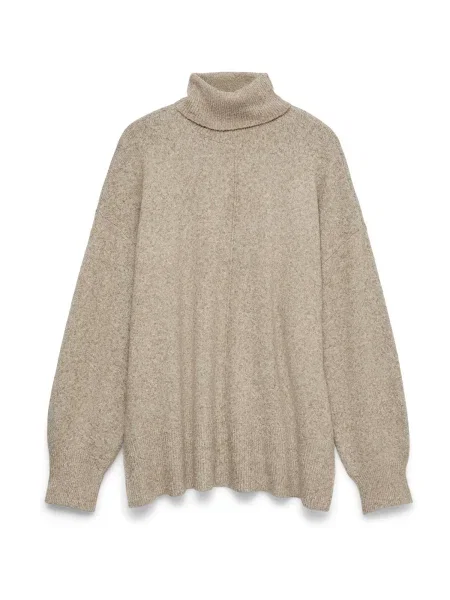 VERO MODA Pulover VMDOFFY cappuccino maro