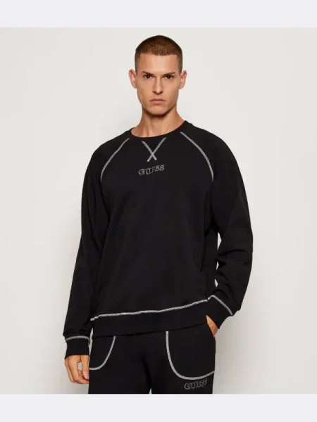 Geacă Guess Underwear negru
