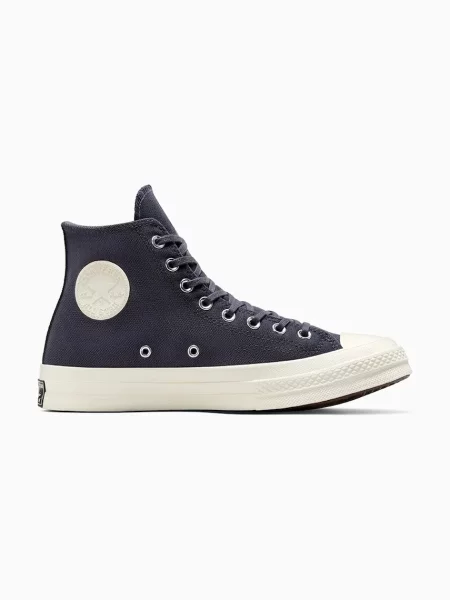 Високи кецове Converse Chuck 70 сиво