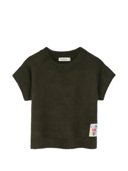 Sweter dziecięcy Billieblush zielony