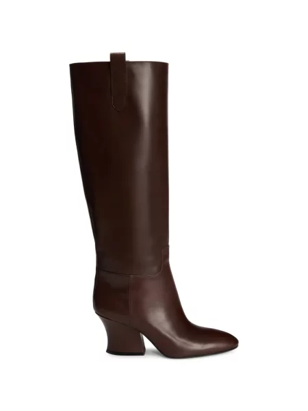 Botine Jil Sander maro