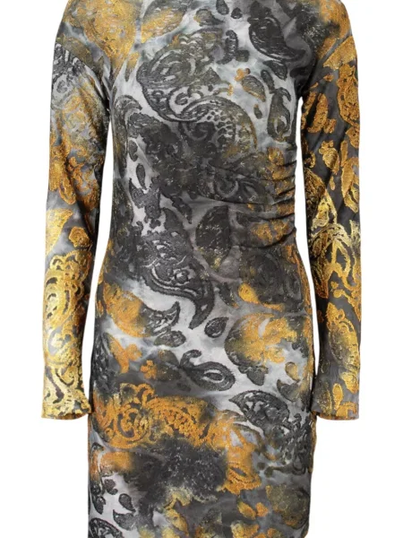Mini haljina Desigual crna