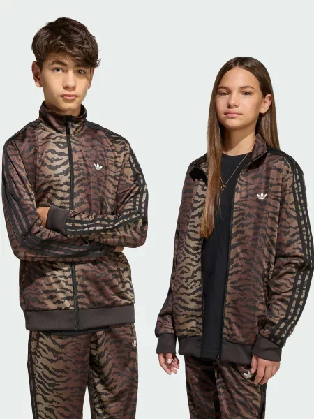 Детский свитер Adidas коричневый