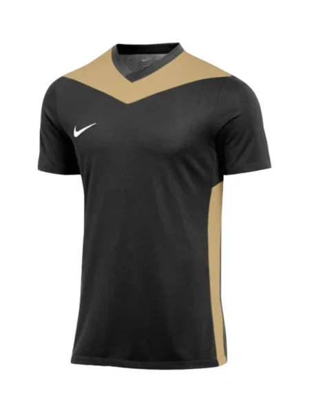 NIKE Tricou funcțional auriu / negru alb