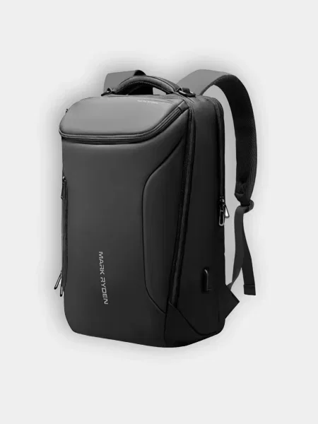 Кожаный повседневный рюкзак Mark Ryden черный