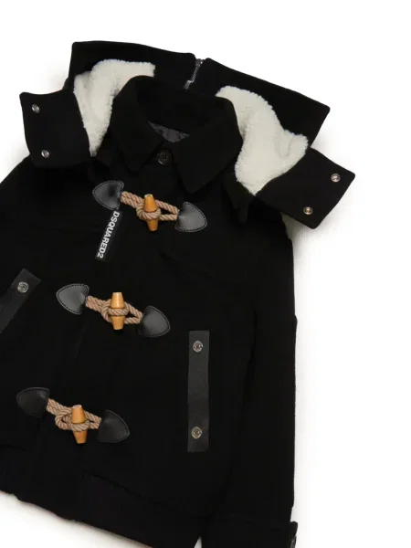 Dětské kabát Dsquared2 černý