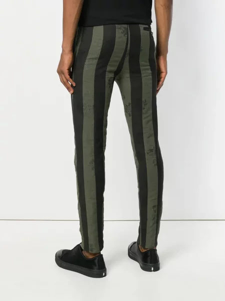 Pantaloni Damir Doma cu dungi verde