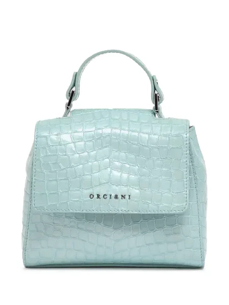 Torebka Orciani niebieska