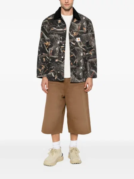 Geacă Carhartt Wip cu imagine negru