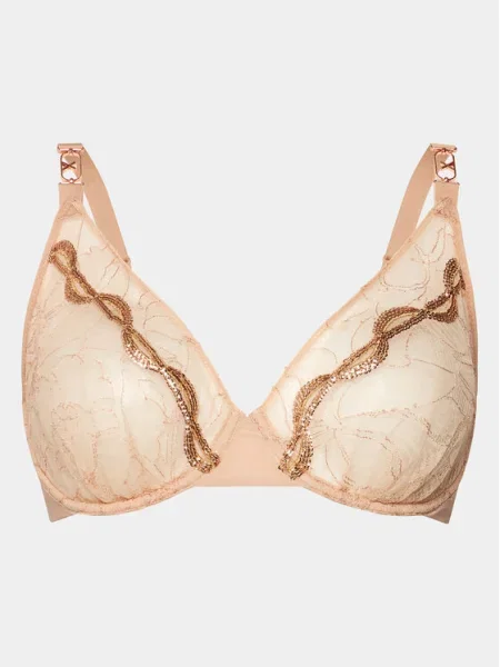 Chantelle X Melltartó alsó huzallal Xtravagant bézs