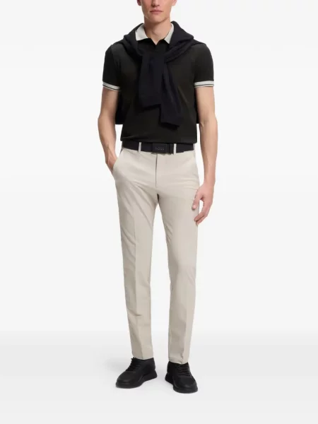 Tricou polo Boss negru