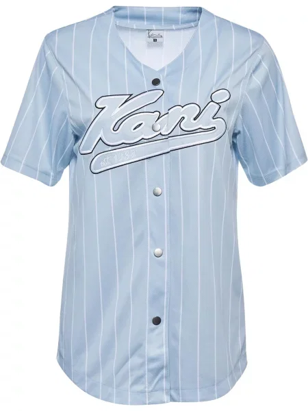 Karl Kani Bluza Varsity modra / črna bela