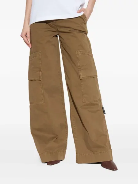 Pantaloni cargo Off-white alb