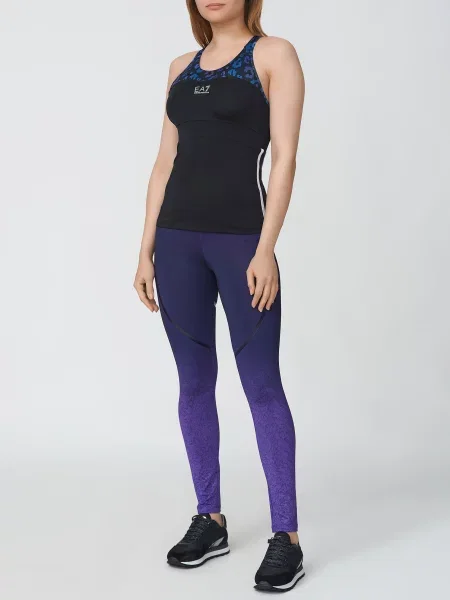 Легінси Ea7 Emporio Armani фіолетові