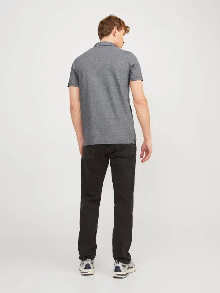 JACK & JONES Majica PAULOS / bela siva