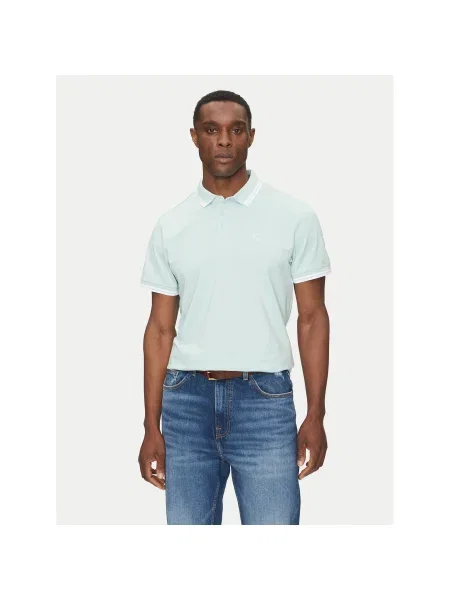 Guess Pólóing Regular Fit zöld