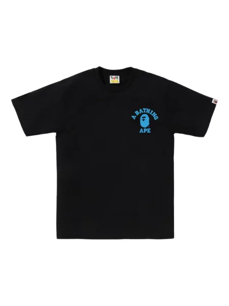 Tricou A Bathing Ape® cu imagine negru
